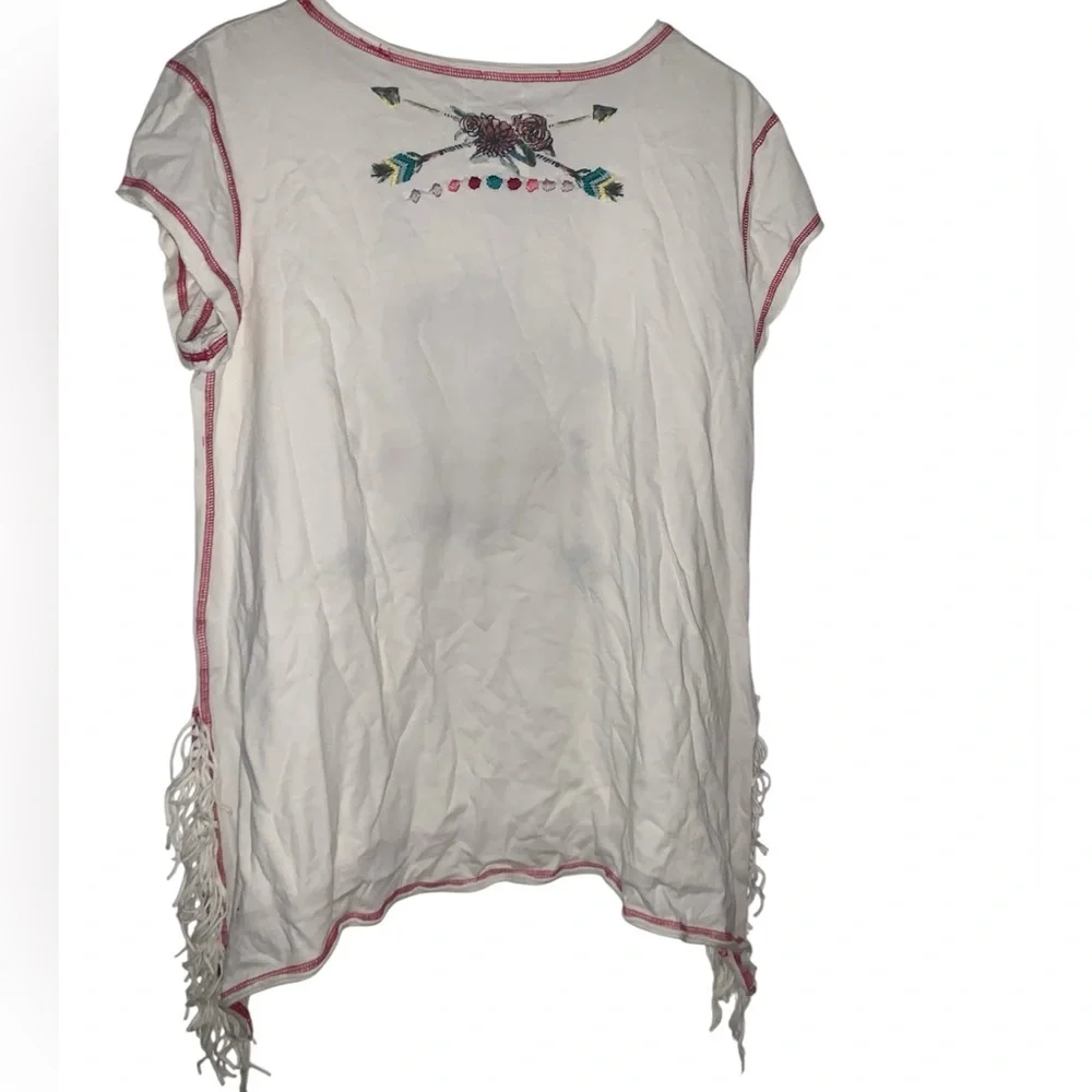 Double D Ranch Graphic Tee with Rabbit Design - Picture 7 of 10